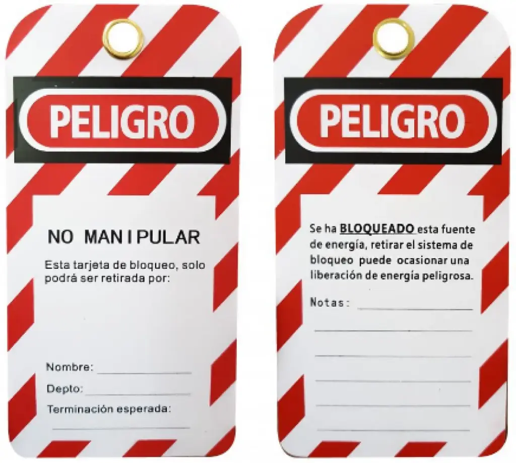 ETIQUETA 1001 ABUS NO MANIPULAR C/10PZ