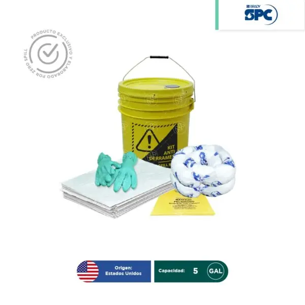 KIT ANTIDERRAMES 5 GAL UNIV SPC