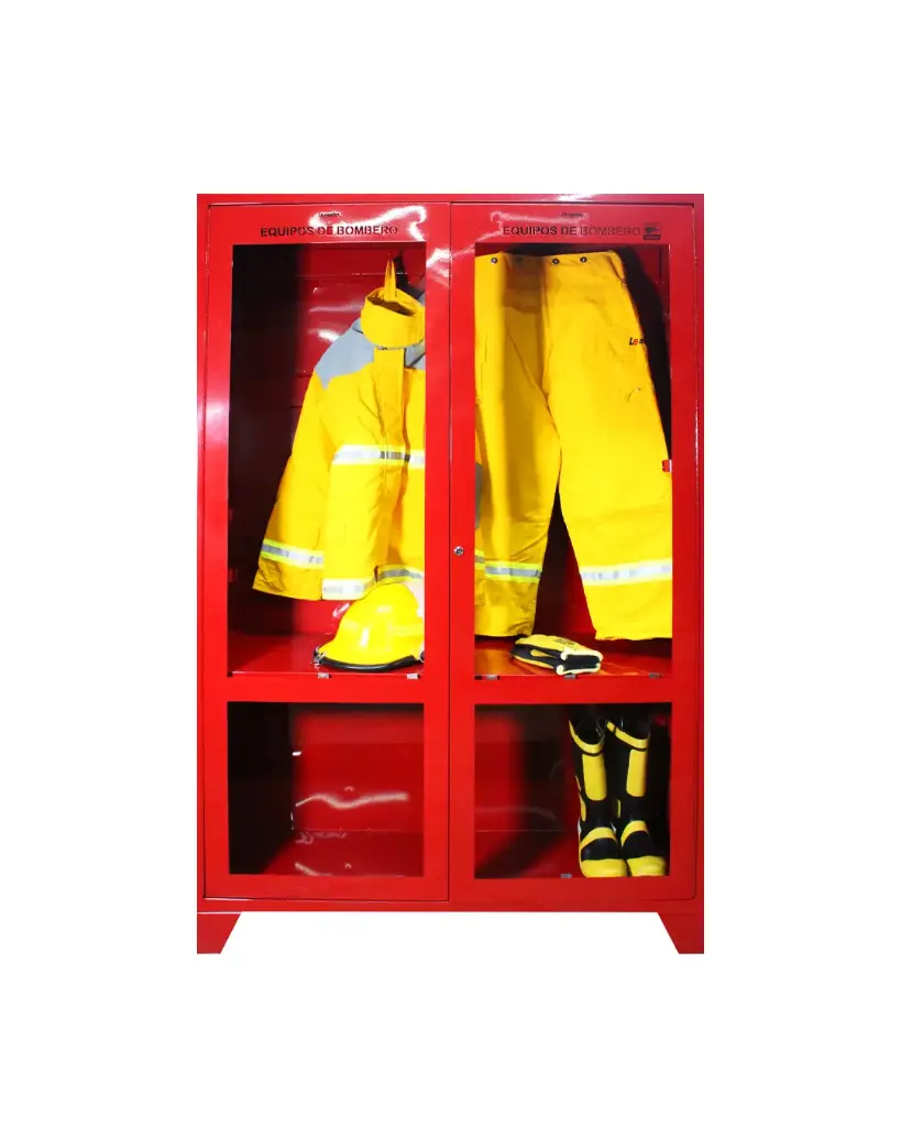 GABINETE 4 EQUIPOS DE BOMBERO