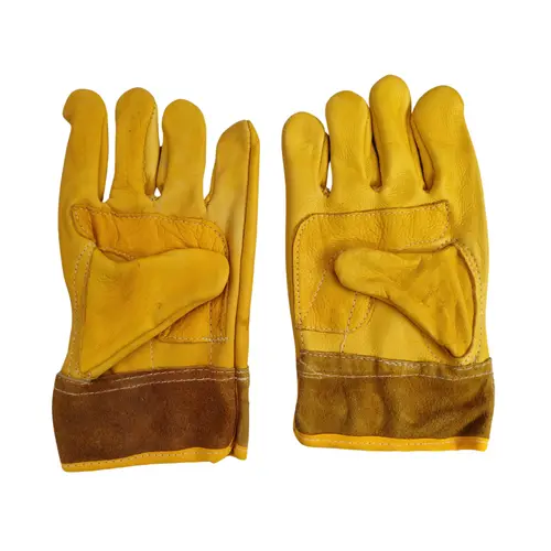 GUANTE OPERADOR PUÑO CARNAZA REFORZADO ARCOS SAFETY