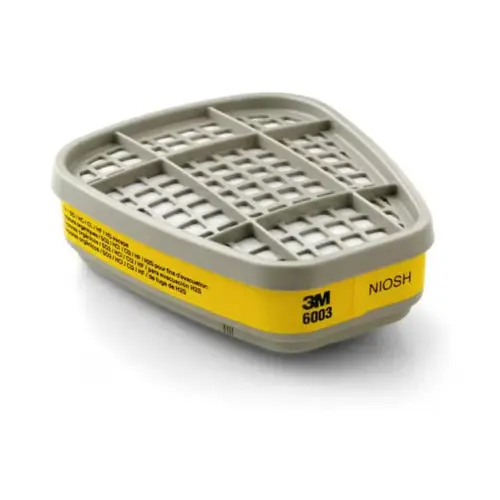 CARTUCHO 3M 6003 PARA VAPORES ORGANICOS Y GASES ACIDOS 1PZ