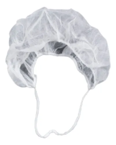 CUBRE BARBA BLANCO 100PZ