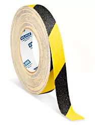 CINTA ANTIDERRAPANTE NEGRO/AMARILLO 1" 18M