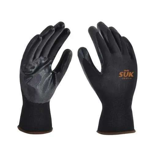 GUANTE SUK-811 NYLON NEGRO NITRILO