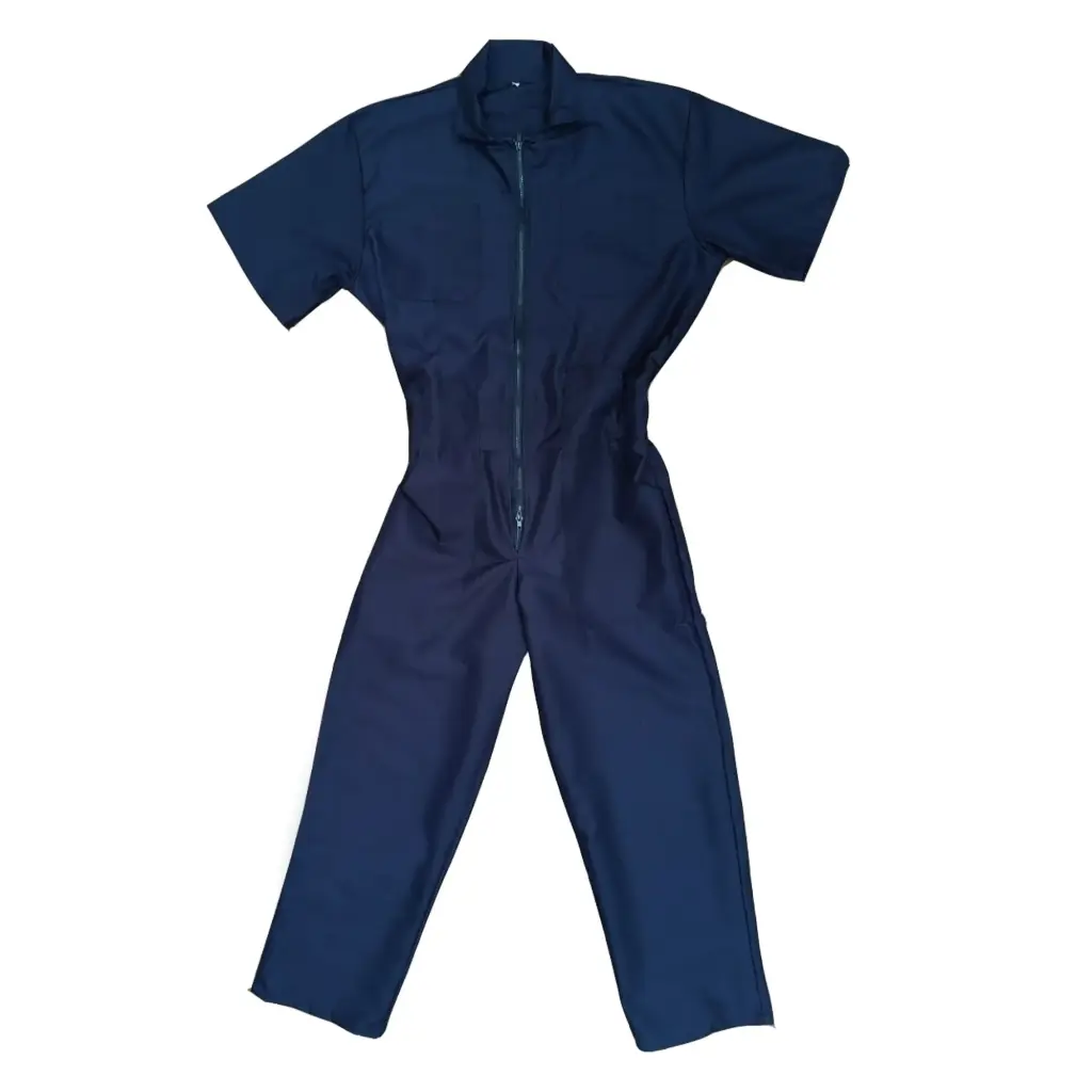 OVEROL AZUL MANGA CORTA 80/20 