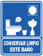 27 CONSERVA LIMPIO ESTE BAÑO 