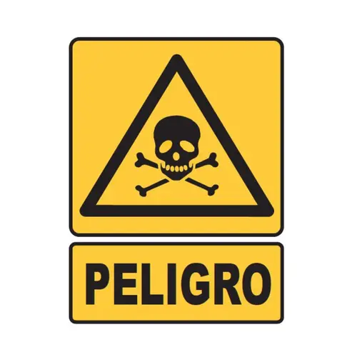 SEÑALETICA 08 PELIGRO 28x36