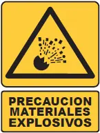 150 PRECAUCION MAT EXPLOSIVOS 