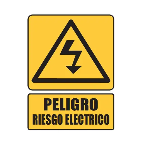 23A PELIGRO RIESGO ELECTRICO 
