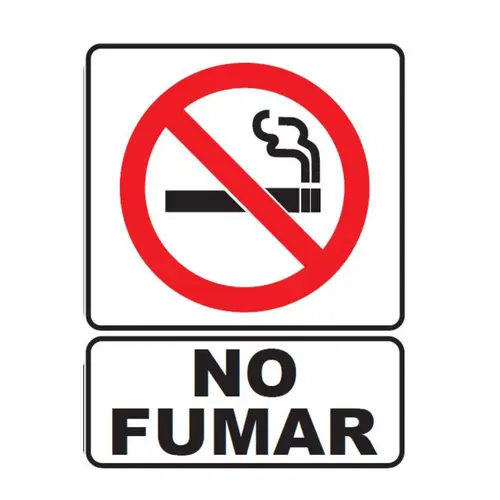 SEÑALETICA 13 NO FUMAR 