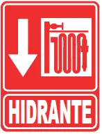 SEÑALETICA 26 HIDRANTE VERTICAL