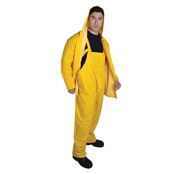 IMPERMEABLE DOS PIEZAS DE POLIESTER Y PVC DERMA