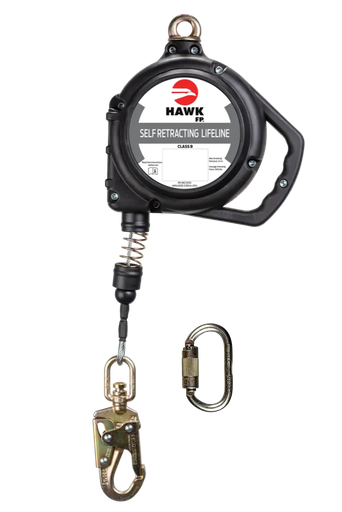 LINEA RETRACTIL HAWK H/RIS-M GANCHO CHICO