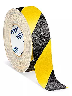 [CIA-218P] CINTA ANTIDERRAPANTE NEGRO/AMARILLO 2" 18 M