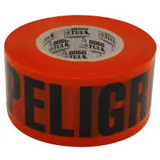 [ROLLPELAL220] ROLLO SEÑAL PELIGRO CALIBRE 220 305 MTS