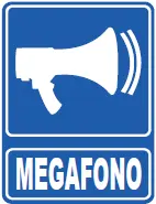 SEÑALETICA 175A MEGAFONO 
