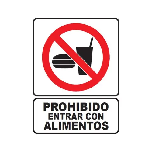 112 PROHIBIDO ENTRAR CON ALIMENTOS 